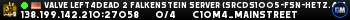 Valve Left4Dead 2 Falkenstein Server (srcds1005-fsn-hetz.421.44