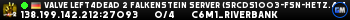 Valve Left4Dead 2 Falkenstein Server (srcds1003-fsn-hetz.421.79