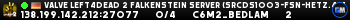 Valve Left4Dead 2 Falkenstein Server (srcds1003-fsn-hetz.421.63