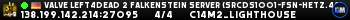 Valve Left4Dead 2 Falkenstein Server (srcds1001-fsn-hetz.421.81