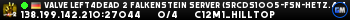 Valve Left4Dead 2 Falkenstein Server (srcds1005-fsn-hetz.421.30