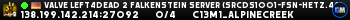 Valve Left4Dead 2 Falkenstein Server (srcds1001-fsn-hetz.421.78
