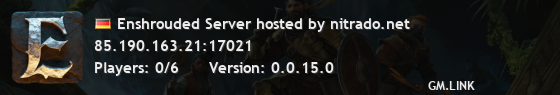 Enshrouded Server hosted by nitrado.net