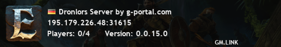 Dronlors Server by g-portal.com