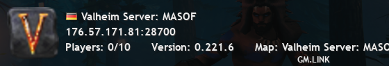 Valheim Server: MASOF