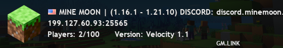 MINE MOON | (1.16.1 - 1.21.10) TIENDA: store.minemoon.live