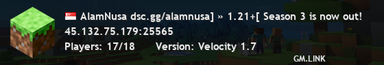 AlamNusa dsc.gg/alamnusa] » 1.21+[ Season 3 is now out!