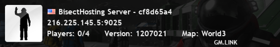 BisectHosting Server - cf8d65a4