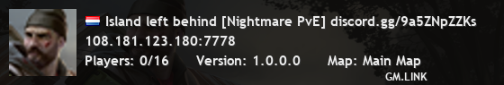 Island left behind [Nightmare PvE] discord.gg/9a5ZNpZZKs