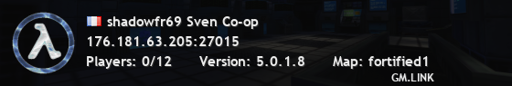 shadowfr69 Sven Co-op