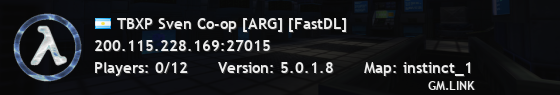 TBXP Sven Co-op [ARG] [FastDL]