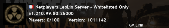 Netplayers LeoLin Server - Whitelisted Only