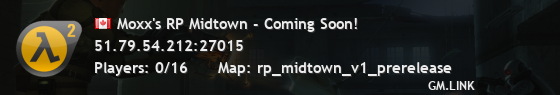 Moxx's RP Midtown - Coming Soon!