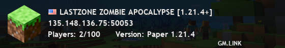 LASTZONE ZOMBIE APOCALYPSE [1.21.4+]