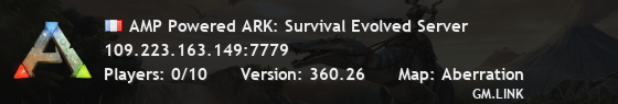 AMP Powered ARK: Survival Evolved Server