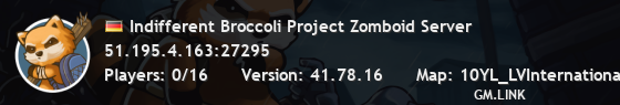 Indifferent Broccoli Project Zomboid Server