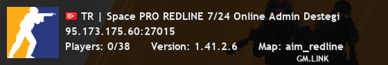 TR | Space PRO REDLINE 7/24 Online Admin Destegi