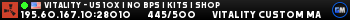 Vitality - US 10x | No BPs | Kits | Shop