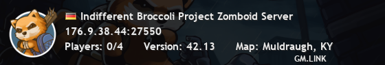 Indifferent Broccoli Project Zomboid Server