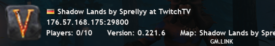 Shadow Lands by Sprellyy at TwitchTV
