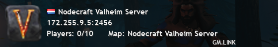 Nodecraft Valheim Server