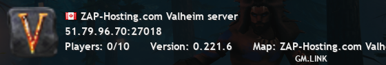 ZAP-Hosting.com Valheim server