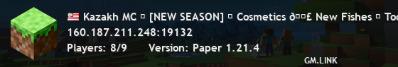 Kazakh MC ◆ [NEW SEASON] ❤ Cosmetics 🎣 New Fishes ⛏ Toolskins