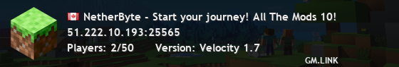 NetherByte - Start your journey! All The Mods 10!