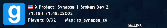 λ Project: Synapse | Broken Dev 2