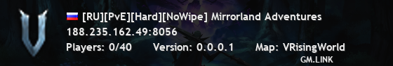 [RU][PvE][Hard][NoWipe] Mirrorland Adventures