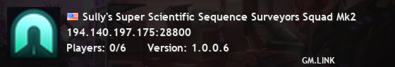 Sully's Super Scientific Sequence Surveyors Squad Mk2