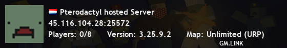 Pterodactyl hosted Server