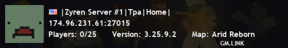 |Zyren Server #1|Tpa|Home|