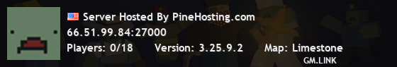 Server Hosted By PineHosting.com
