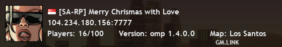 [SA-RP] Merry Chrismas with Love