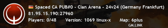 Spaced CA PUB#0 - Clan Arena - 24v24 (Germany Frankfurt)