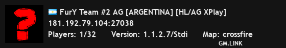 FurY Team #2 AG [ARGENTINA] [HL/AG XPlay]