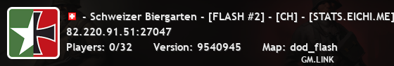 - Schweizer Biergarten - [FLASH #2] - [CH] - [STATS.EICHI.ME] -