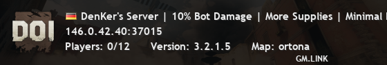 DenKer's Server | 10% Bot Damage | More Supplies | Minimal Regr