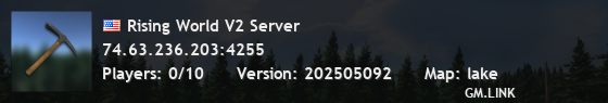 Rising World V2 Server
