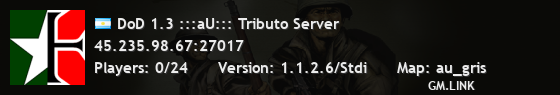 DoD 1.3 :::aU::: Tributo Server