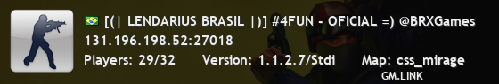 [(| LENDARIUS BRASIL |)] #4FUN - OFICIAL =) @BRXGames