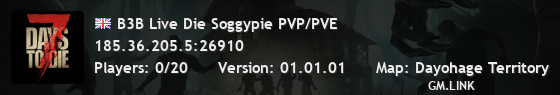 B3B Live Die Soggypie PVP/PVE