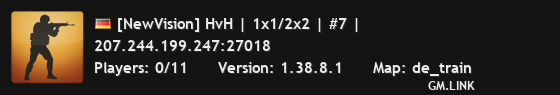 [NewVision] HvH | 1x1/2x2 | #7 |