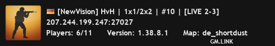 [NewVision] HvH | 1x1/2x2 | #10 | [LIVE 3-5]