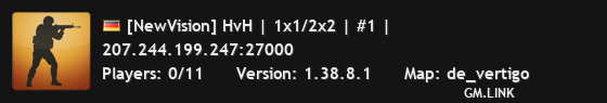 [NewVision] HvH | 1x1/2x2 | #1 | [LIVE 8-4]