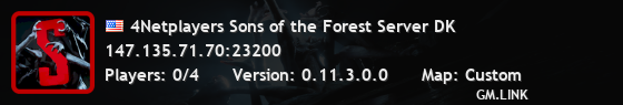 4Netplayers Sons of the Forest Server DK