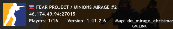 FEAR PROJECT / MINIONS MIRAGE #2
