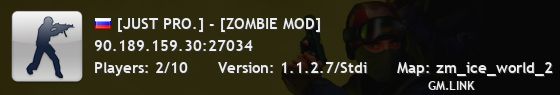 [JUST PRO.] - [ZOMBIE MOD]