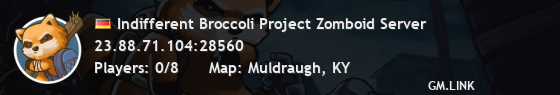 Indifferent Broccoli Project Zomboid Server